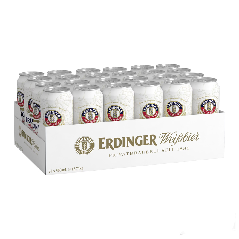 Erdinger Weissbier Dose 24x 5dl