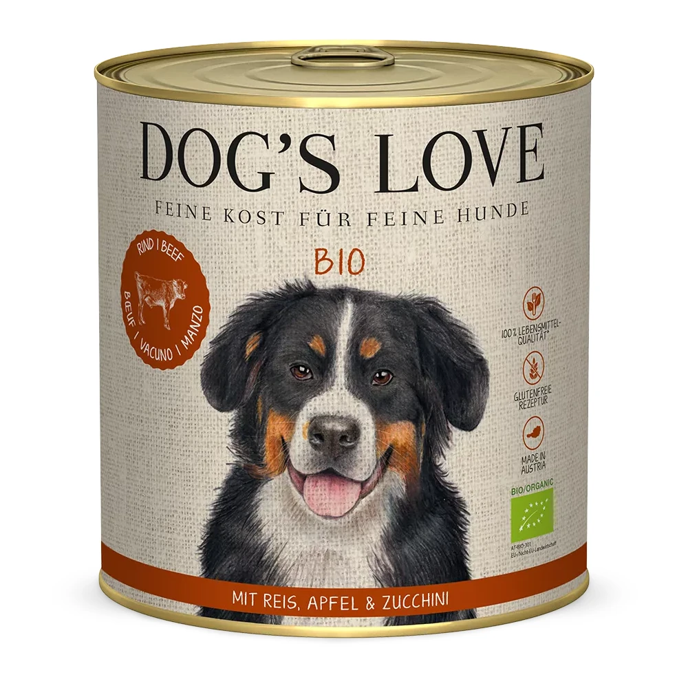 Dog's Love Hundefutter Rind 400g
