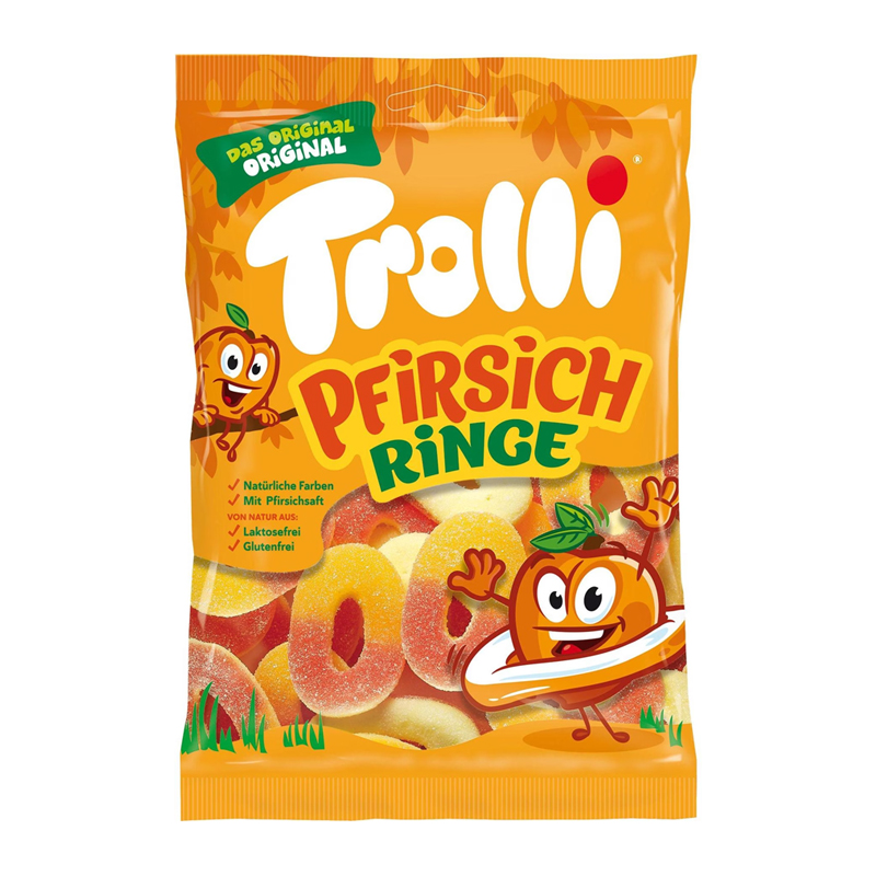 Trolli Pfirsich Ringe 150g