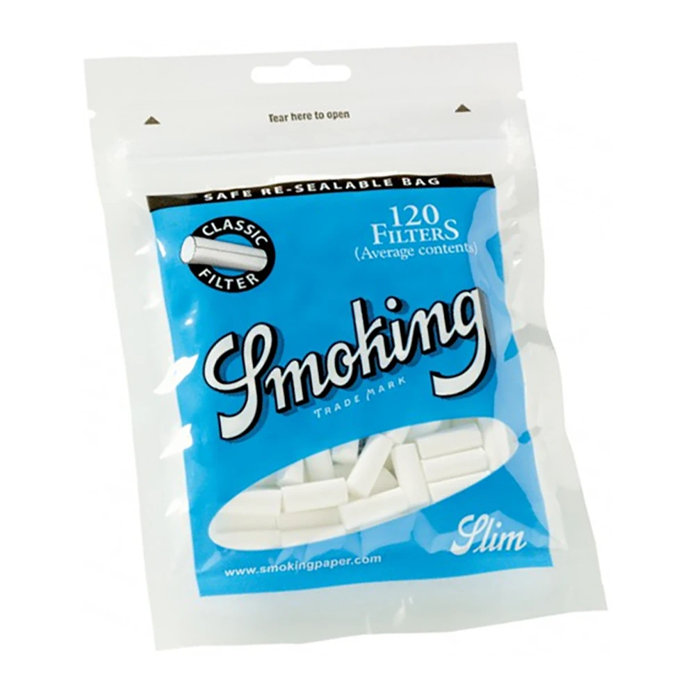 Smoking Slim Blue Zigarettenfilter